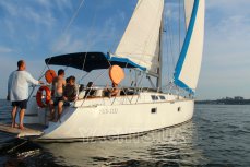 Вид сзади парусной яхты Флавия Вид сзади парусной яхты Флавия - Yachts.ua